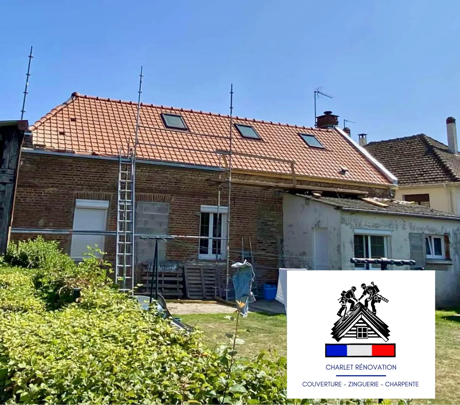 Chantier de couverture