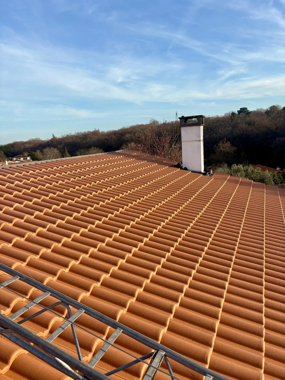 Chantier de couverture dans la Somme