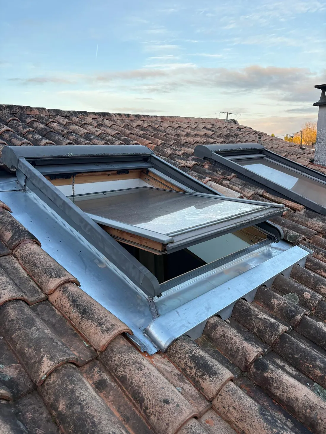 Chantier de couverture